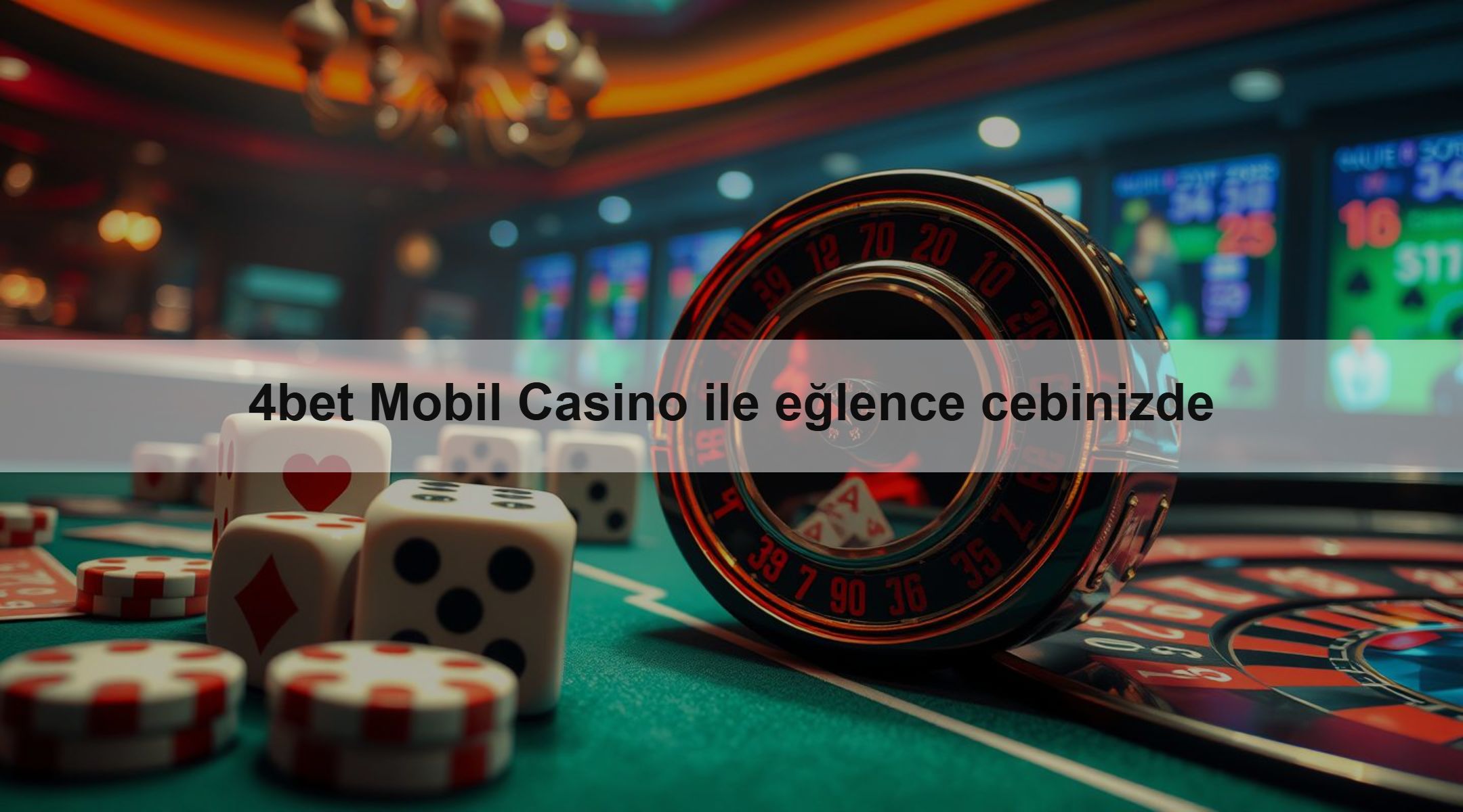 4bet Mobil Casino ile eğlence cebinizde