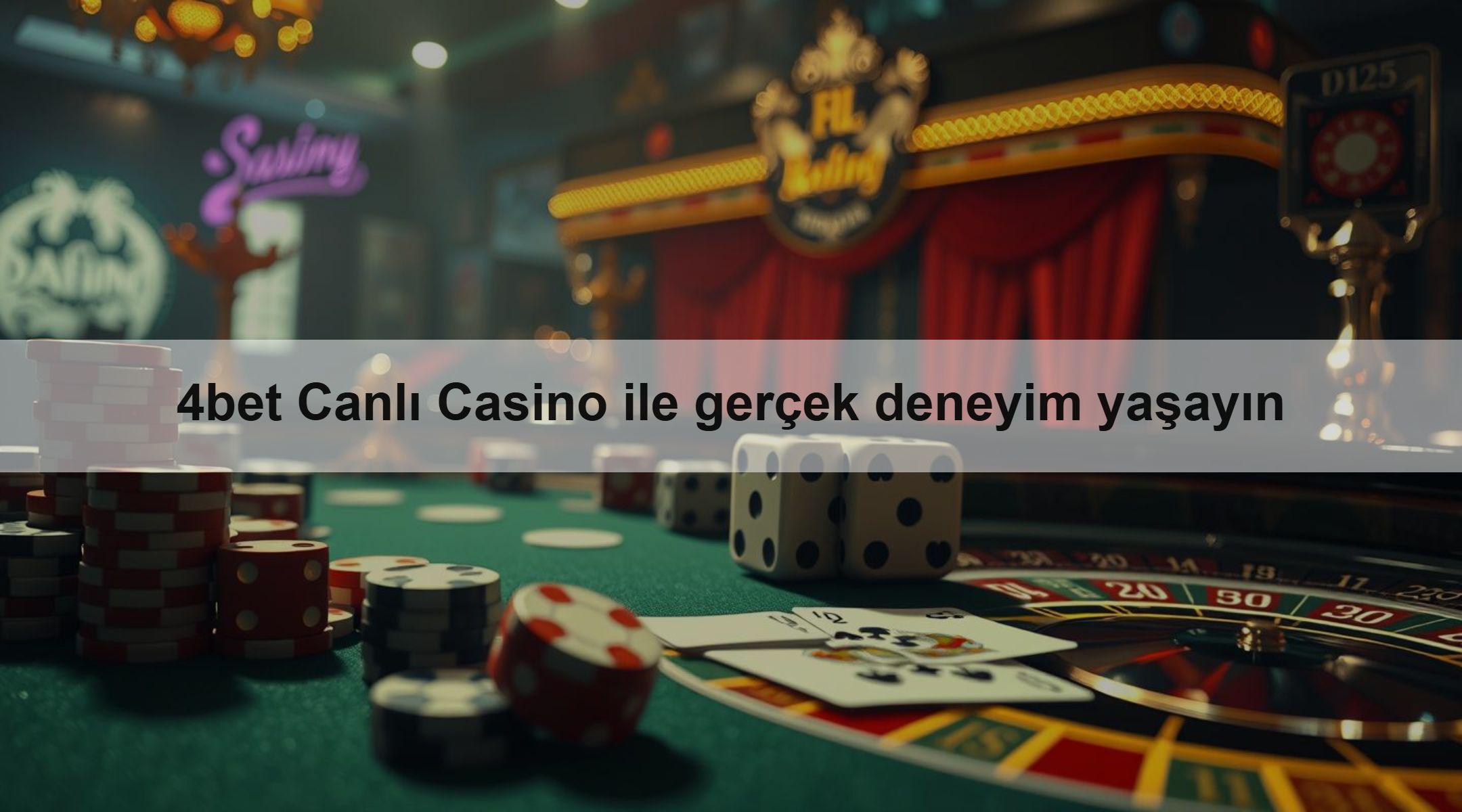 4bet Canlı Casino ile gerçek deneyim yaşayın