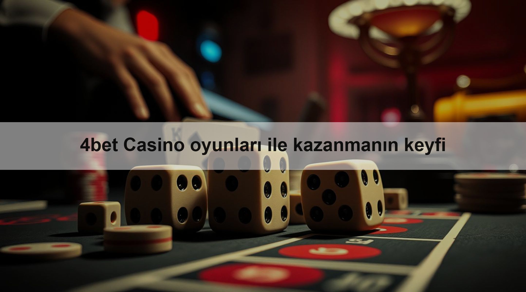 4bet Casino oyunları ile kazanmanın keyfi