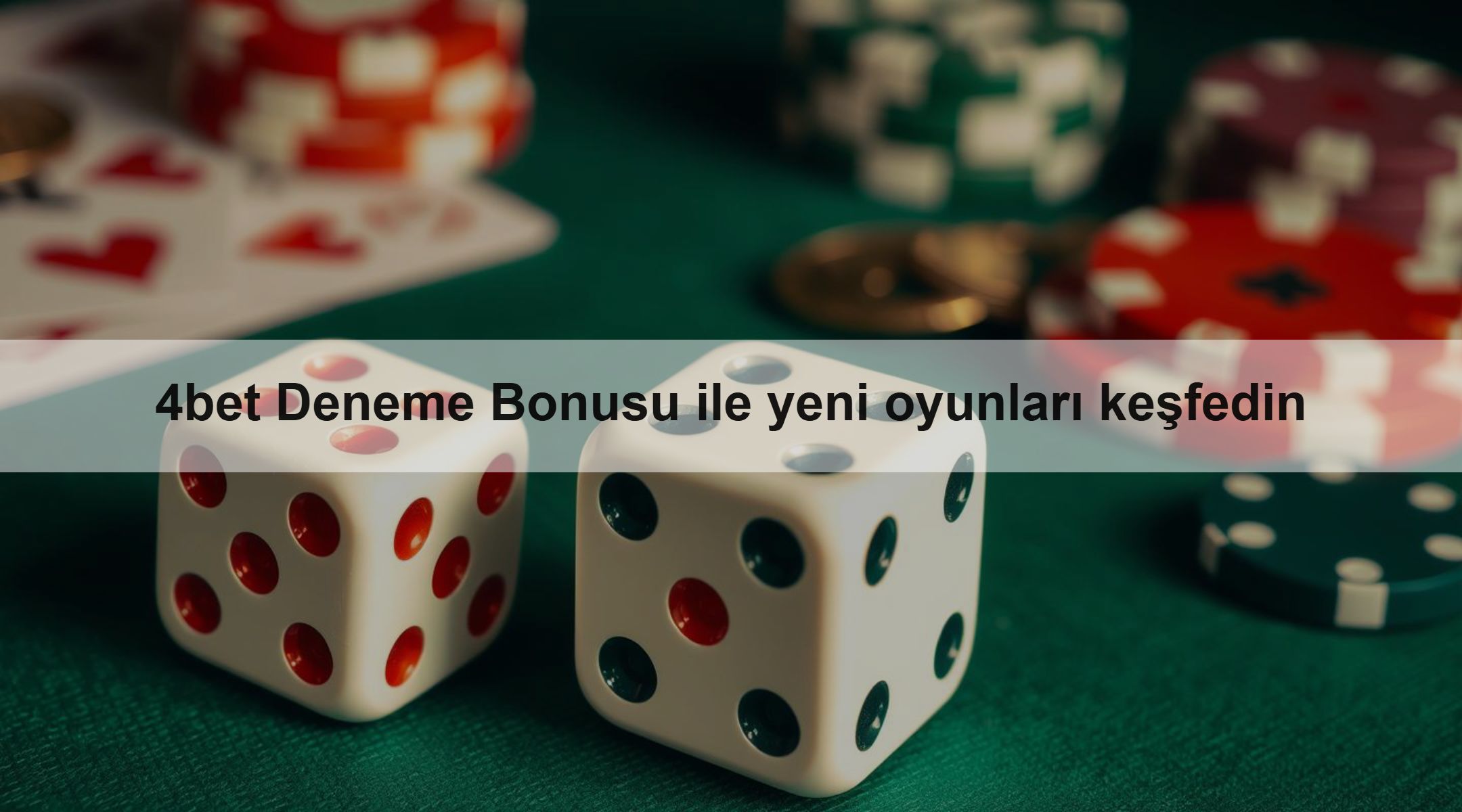 4bet Deneme Bonusu ile yeni oyunları keşfedin
